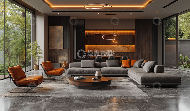 高清大图下载【趣麦麦图】客厅家居装饰摄影图5