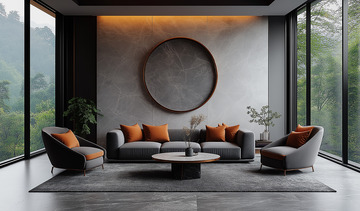 客厅家居装饰摄影图6