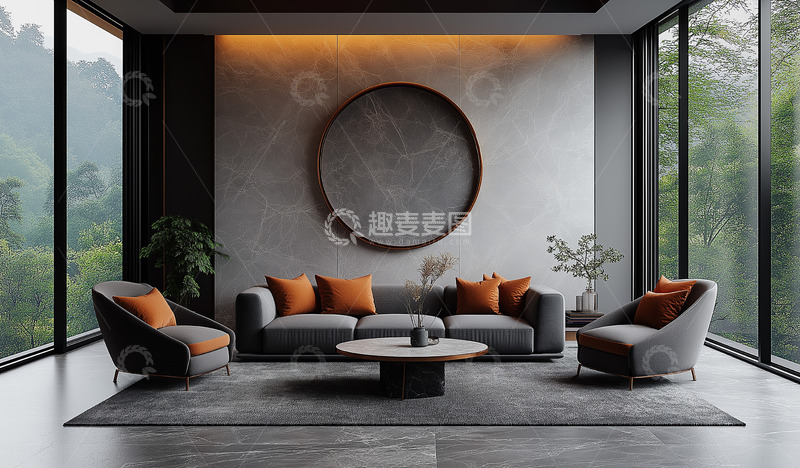 高清大图下载【趣麦麦图】客厅家居装饰摄影图6