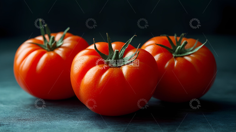 高清大图下载【趣麦麦图】美味水果红色番茄西红柿摄影图