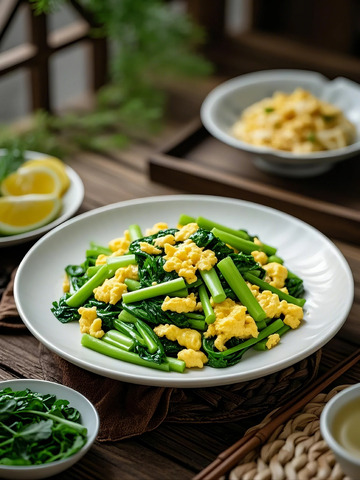 时蔬炒鸡蛋-美食4