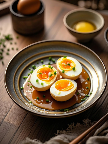 流心蛋-蛋类-美食