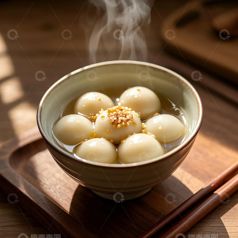 高清大图下载【趣麦麦图】汤圆传统美食5