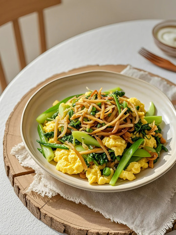 时蔬炒鸡蛋-美食5