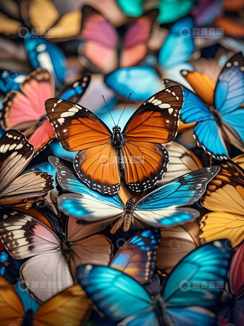 高清大图下载【趣麦麦图】蝴蝶-动物-昆虫2