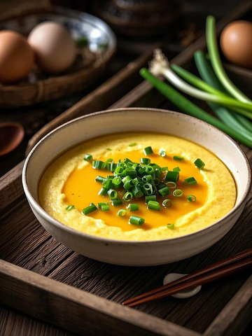 鸡蛋羹-美食