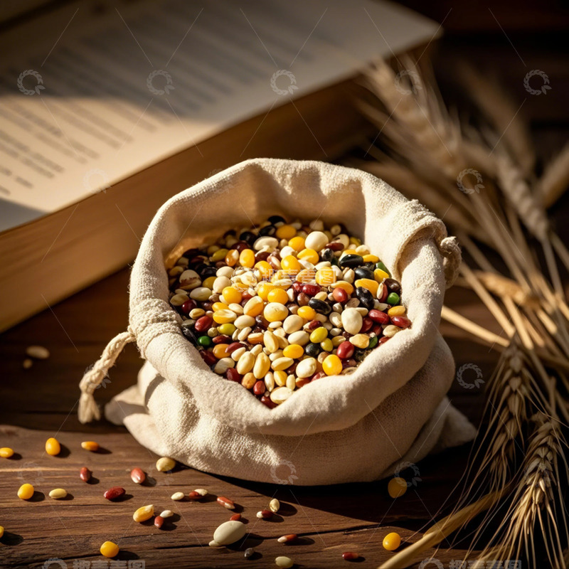 高清大图下载【趣麦麦图】谷物-农作物-粮食2