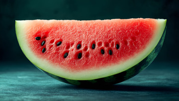美味水果切开的西瓜摄影图