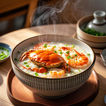 海鲜粥-美食-营养
