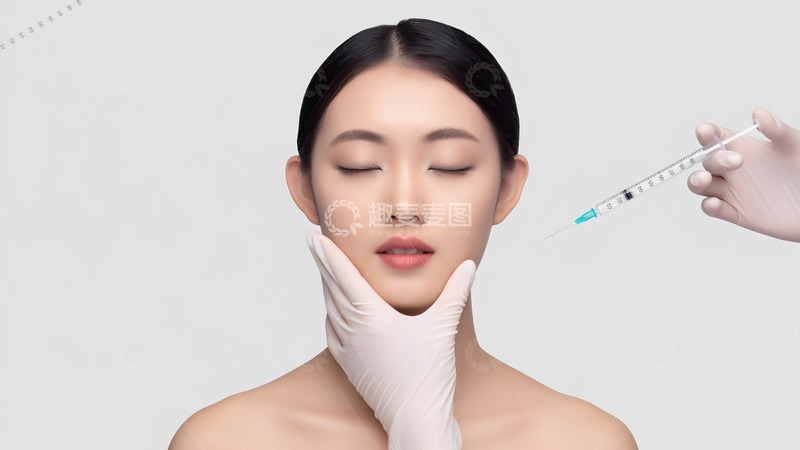 高清大图下载【趣麦麦图】医美注射：专业医护操作美容项目