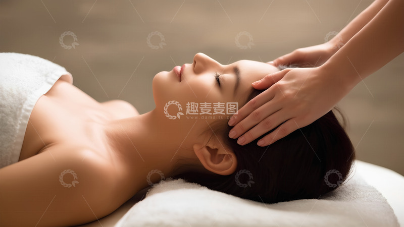 高清大图下载【趣麦麦图】放松身心，享受深度按摩的极致体验