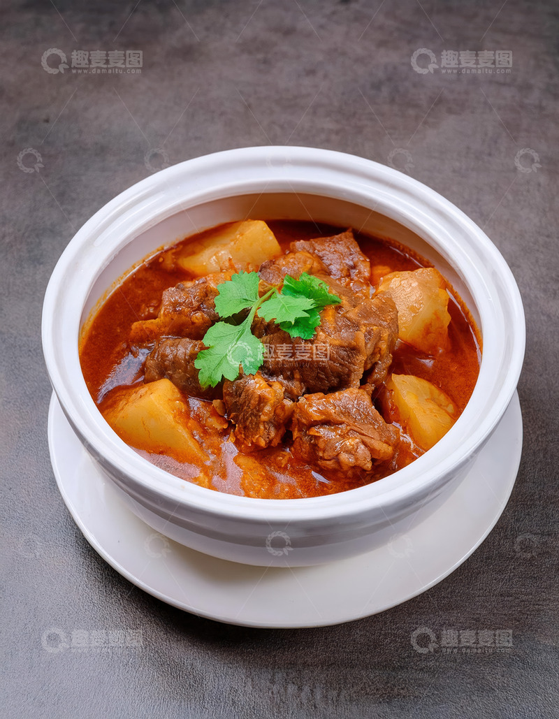 高清大图下载【趣麦麦图】香浓土豆排骨，开启味蕾盛宴