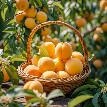 桃子-水果类-黄桃