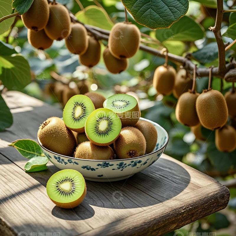 高清大图下载【趣麦麦图】猕猴桃 -水果3