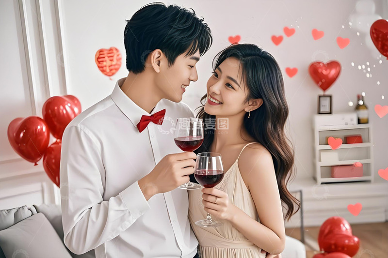 高清大图下载【趣麦麦图】情人节人物摄影图9