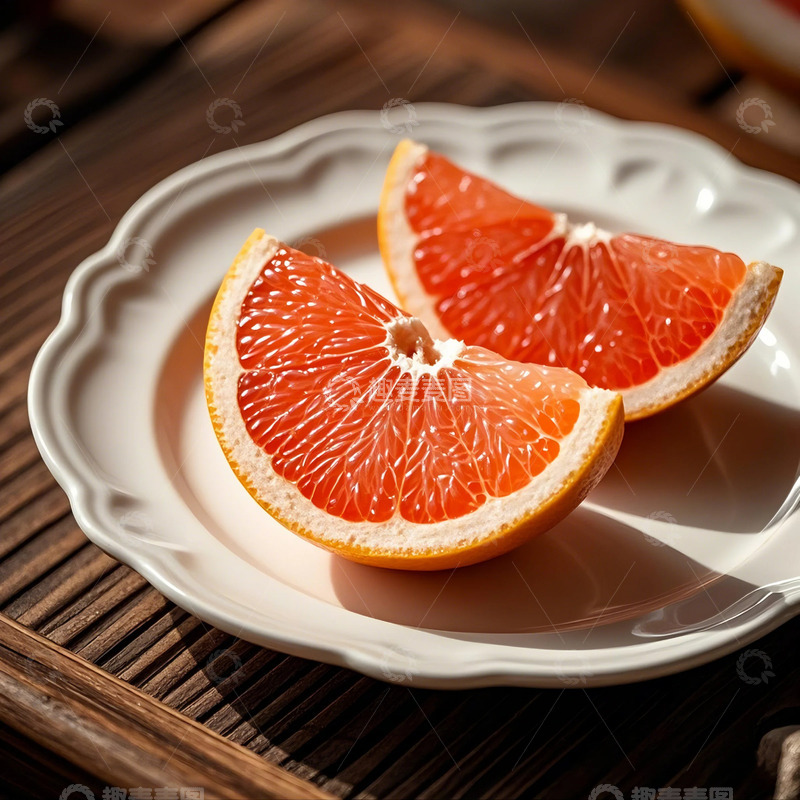 高清大图下载【趣麦麦图】柚子-水果-葡萄柚3