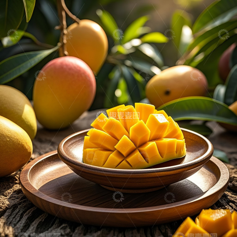 高清大图下载【趣麦麦图】芒果-水果-热带水果1
