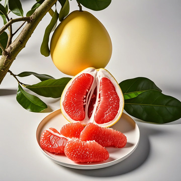 柚子-水果-红心柚