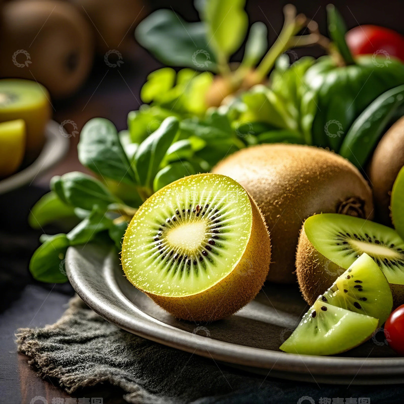高清大图下载【趣麦麦图】猕猴桃-水果
