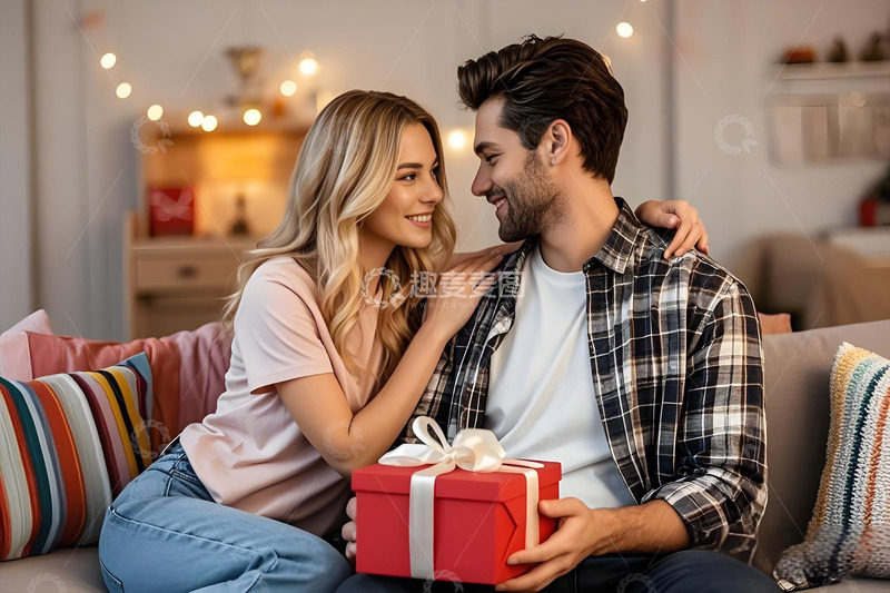 高清大图下载【趣麦麦图】情人节约会摄影图2