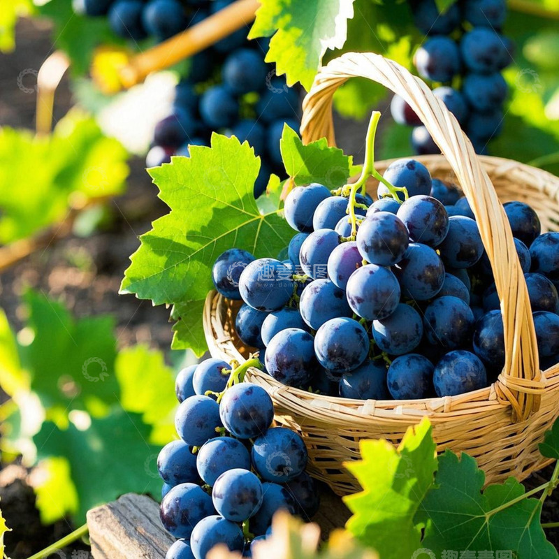 高清大图下载【趣麦麦图】葡萄-水果类2