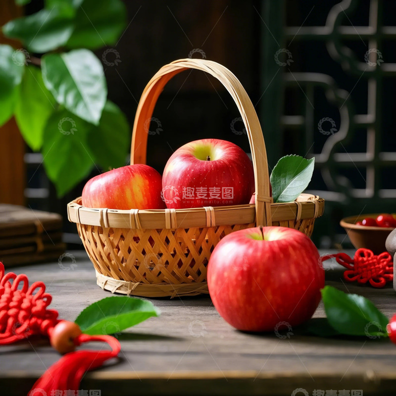 高清大图下载【趣麦麦图】苹果-水果类7
