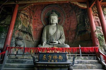 佛像雕塑宗教建筑摄影图7