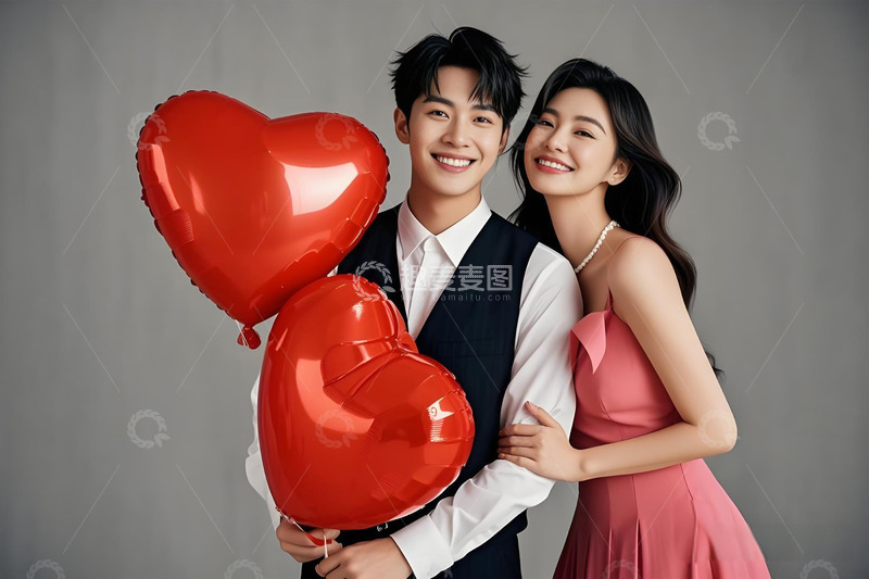 高清大图下载【趣麦麦图】情人节人物摄影图14