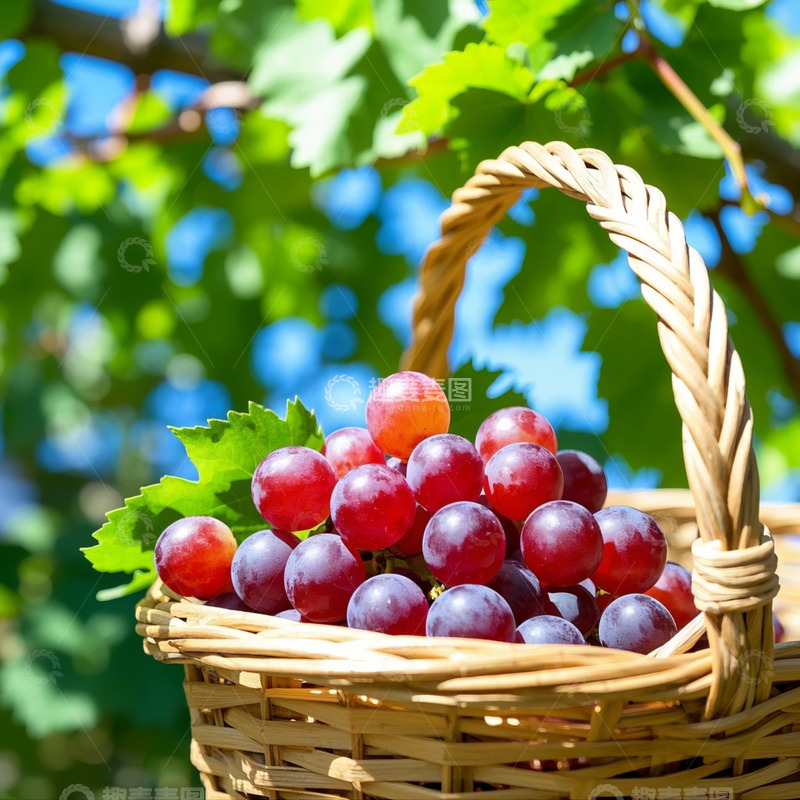 高清大图下载【趣麦麦图】葡萄-水果类4