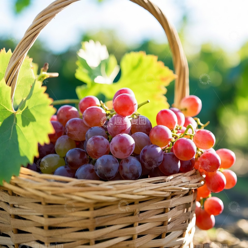 高清大图下载【趣麦麦图】葡萄-水果类3