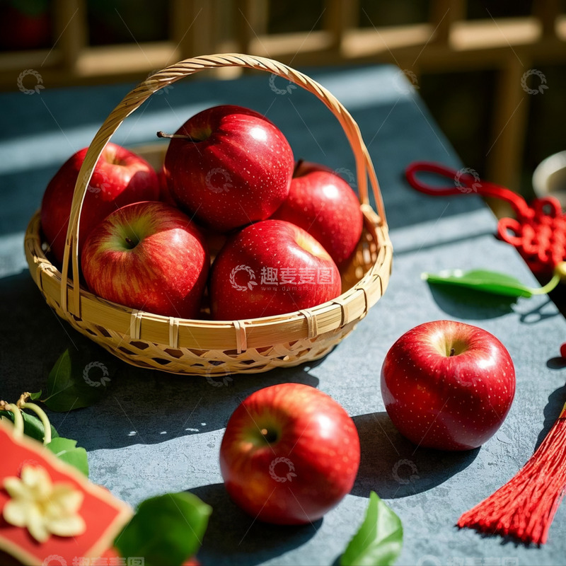 高清大图下载【趣麦麦图】苹果-水果类6