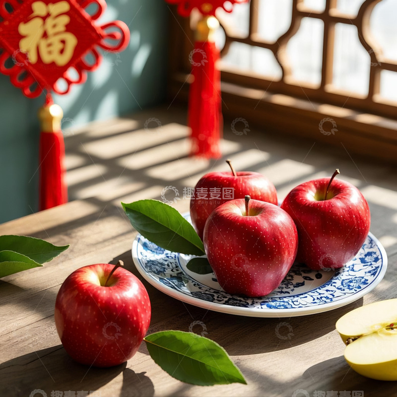 高清大图下载【趣麦麦图】-苹果-水果类4