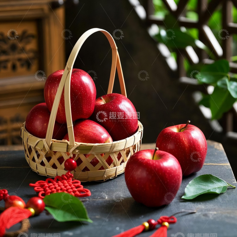 高清大图下载【趣麦麦图】苹果-水果类8