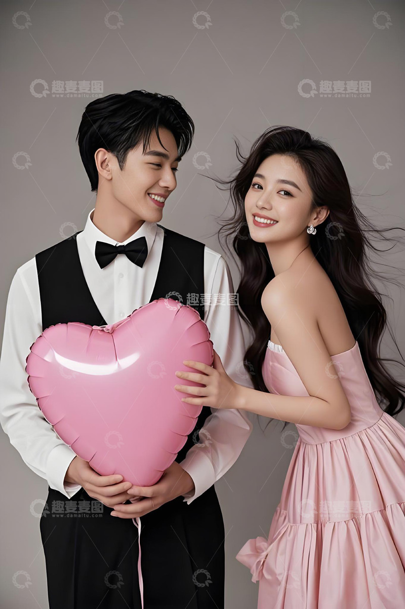 高清大图下载【趣麦麦图】情人节人物摄影图13