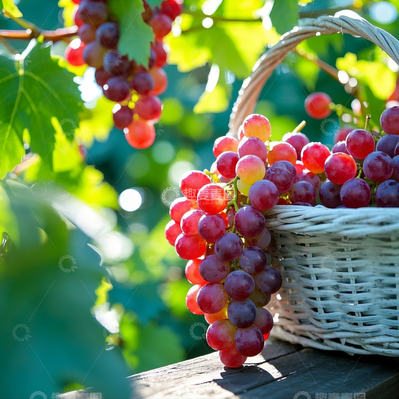 高清大图下载【趣麦麦图】葡萄-水果类5