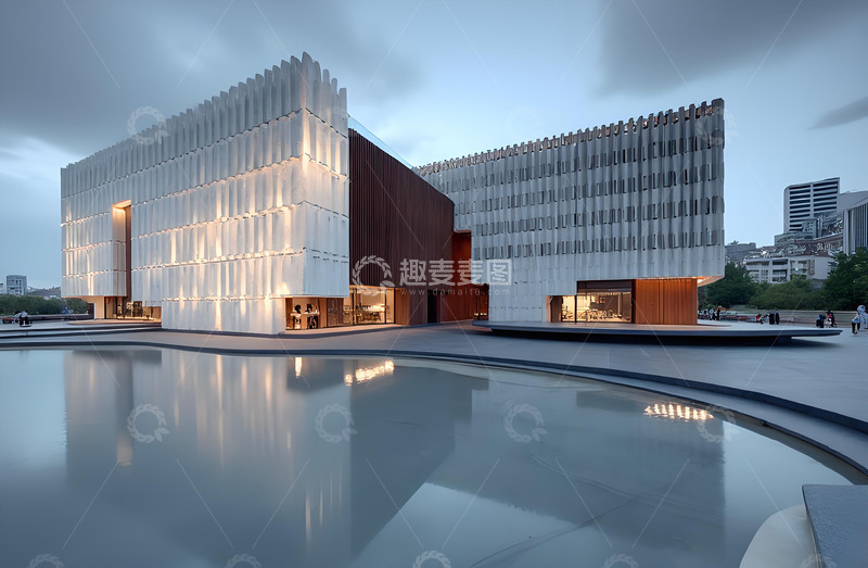 高清大图下载【趣麦麦图】高楼大厦商务大厦摄影图1