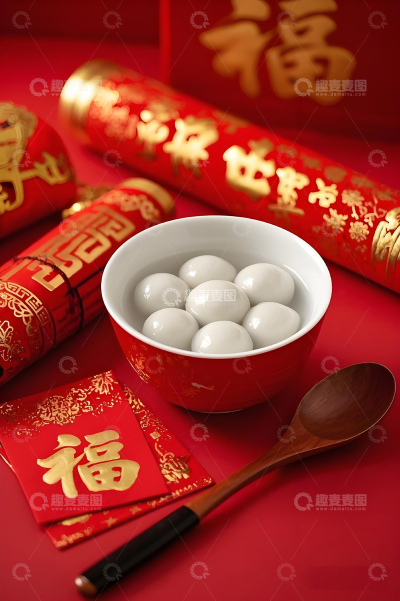 高清大图下载【趣麦麦图】美食摄影元宵摄影图15