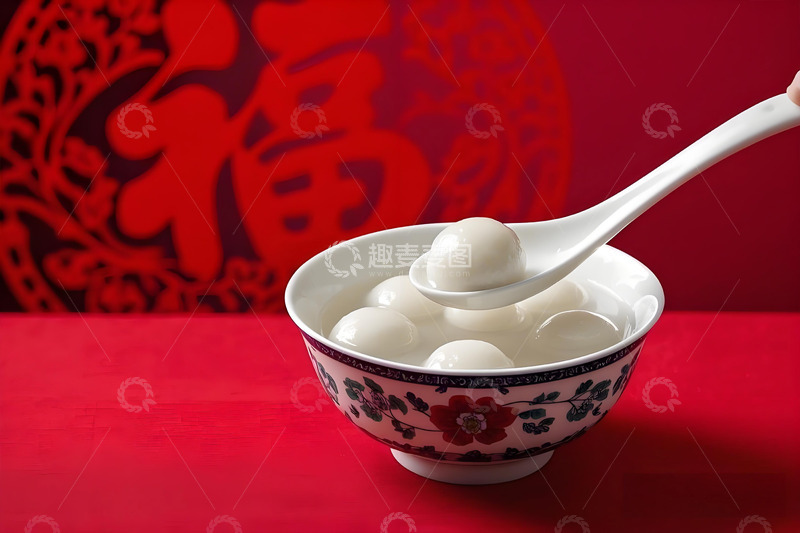 高清大图下载【趣麦麦图】美食摄影元宵摄影图16