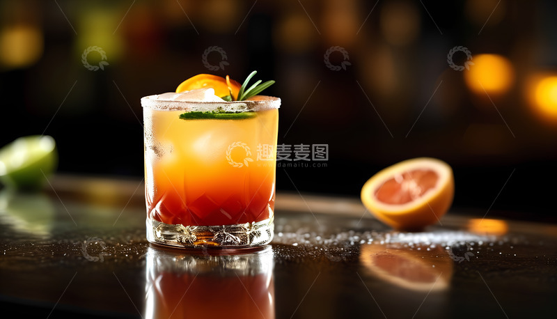 高清大图下载【趣麦麦图】创意饮品鸡尾酒饮料摄影图