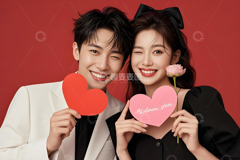 高清大图下载【趣麦麦图】情人节情侣人物摄影图16