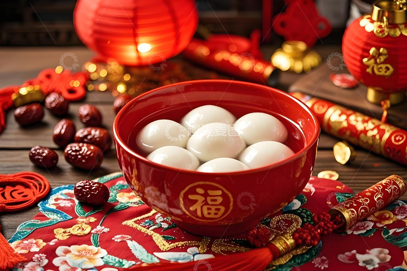 高清大图下载【趣麦麦图】美食摄影元宵摄影图24