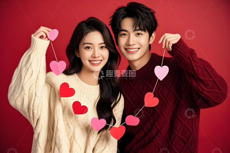 情人节情侣人物摄影图6