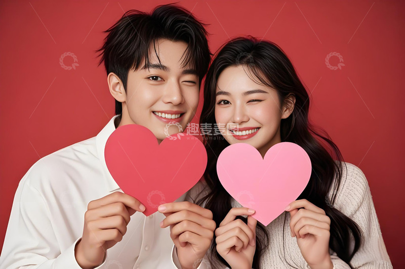 高清大图下载【趣麦麦图】情人节情侣人物摄影图5