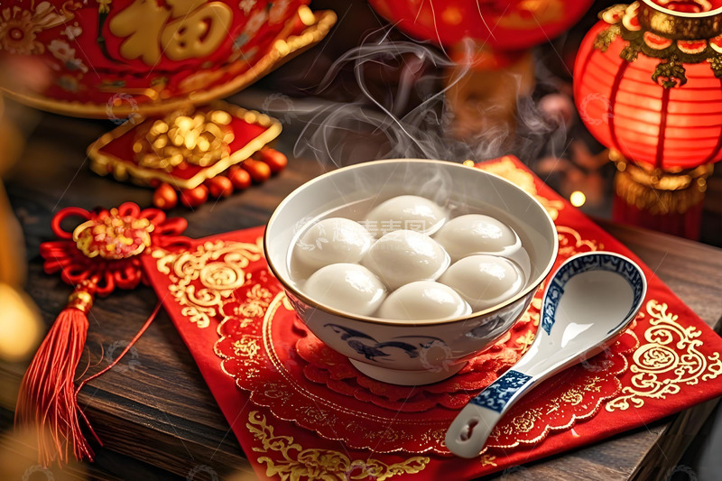 高清大图下载【趣麦麦图】美食摄影元宵摄影图23