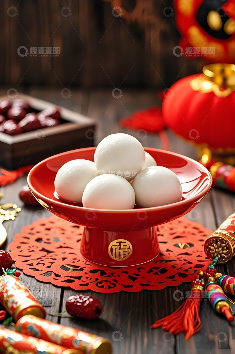 高清大图下载【趣麦麦图】美食摄影元宵摄影图26