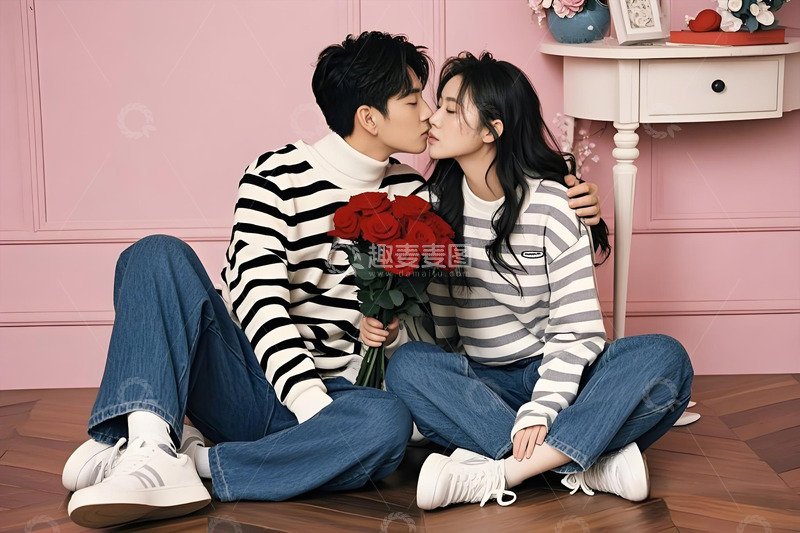 高清大图下载【趣麦麦图】情人节情侣人物摄影图4