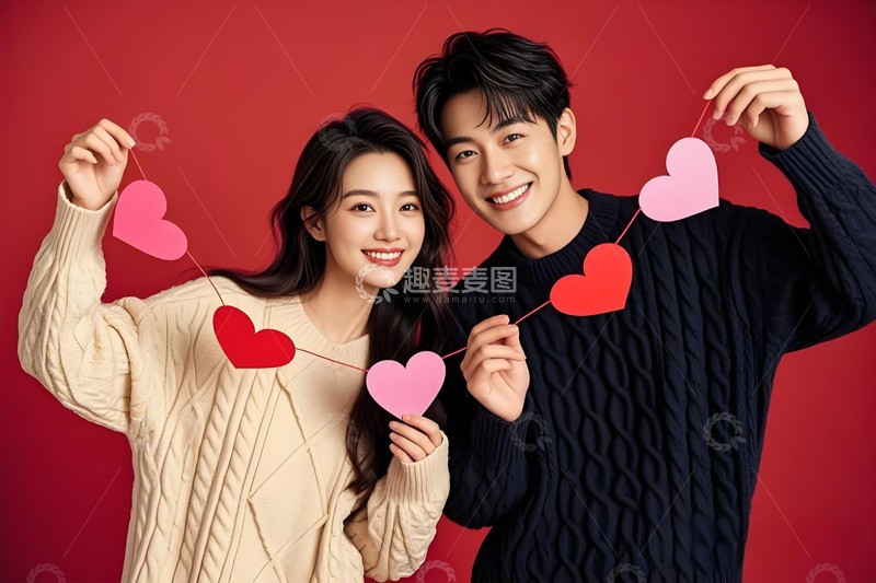 高清大图下载【趣麦麦图】情人节情侣人物摄影图7