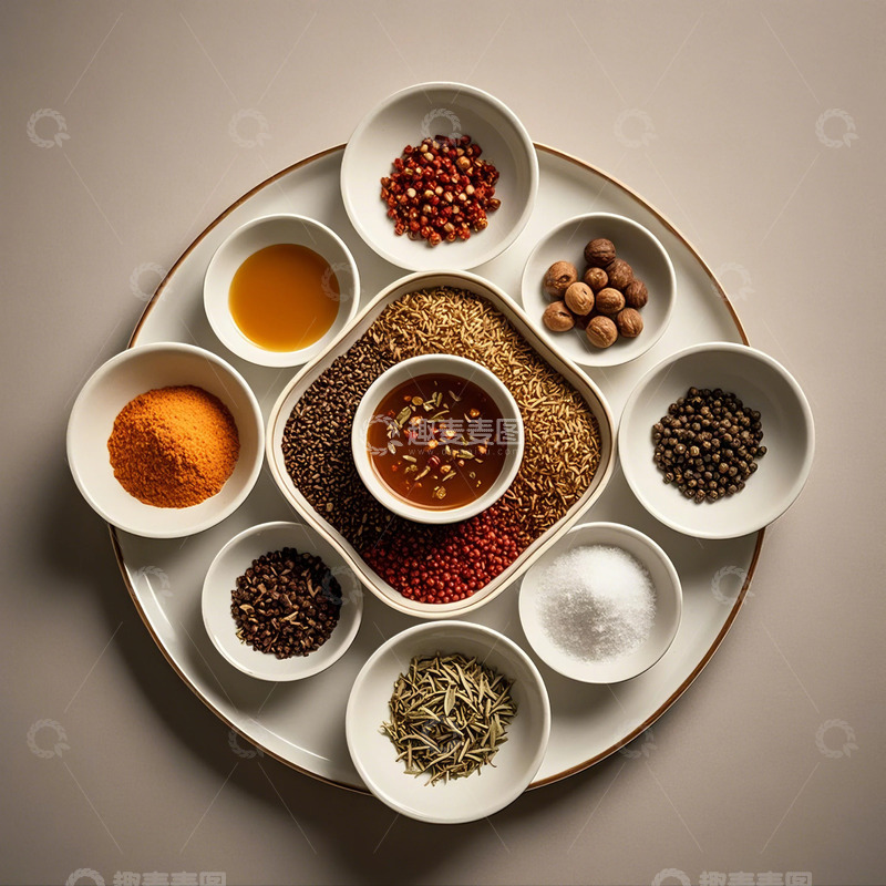 高清大图下载【趣麦麦图】调料-美食类2