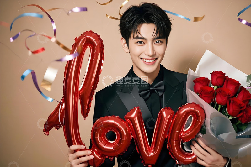 高清大图下载【趣麦麦图】情人节情侣人物摄影图3