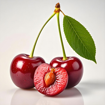 水果樱桃生鲜果蔬摄影图
